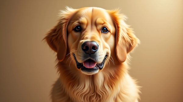 Golden Retriever couleur caramel : un trésor de douceur et de joie
